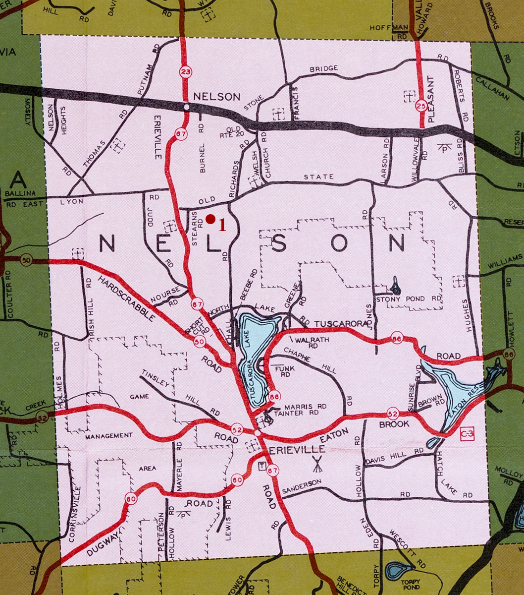 Town of Nelson Map